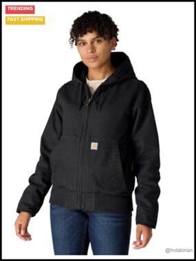 Washed Duck Insulated Anorak Work Jacket Thinsulate Lined